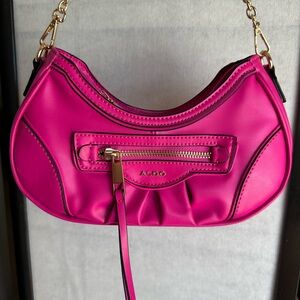 Aldo Pink Leather Women's Bag